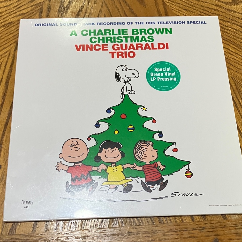 A Charlie Brown Christmas Green Vinyl LP